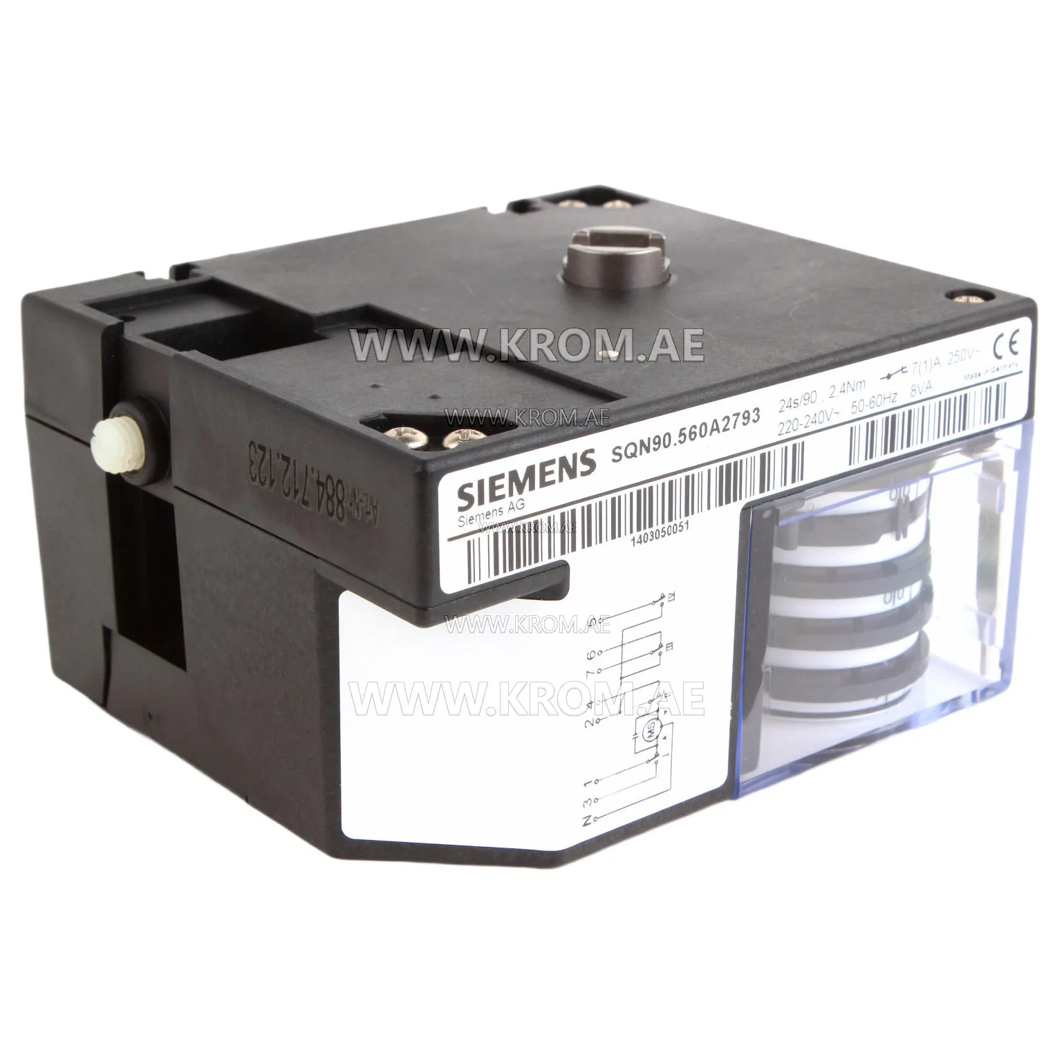 Siemens SQN90.560A2793 actuator