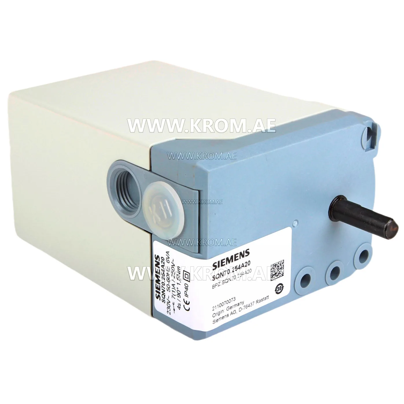 Siemens SQN70.254A20 actuator