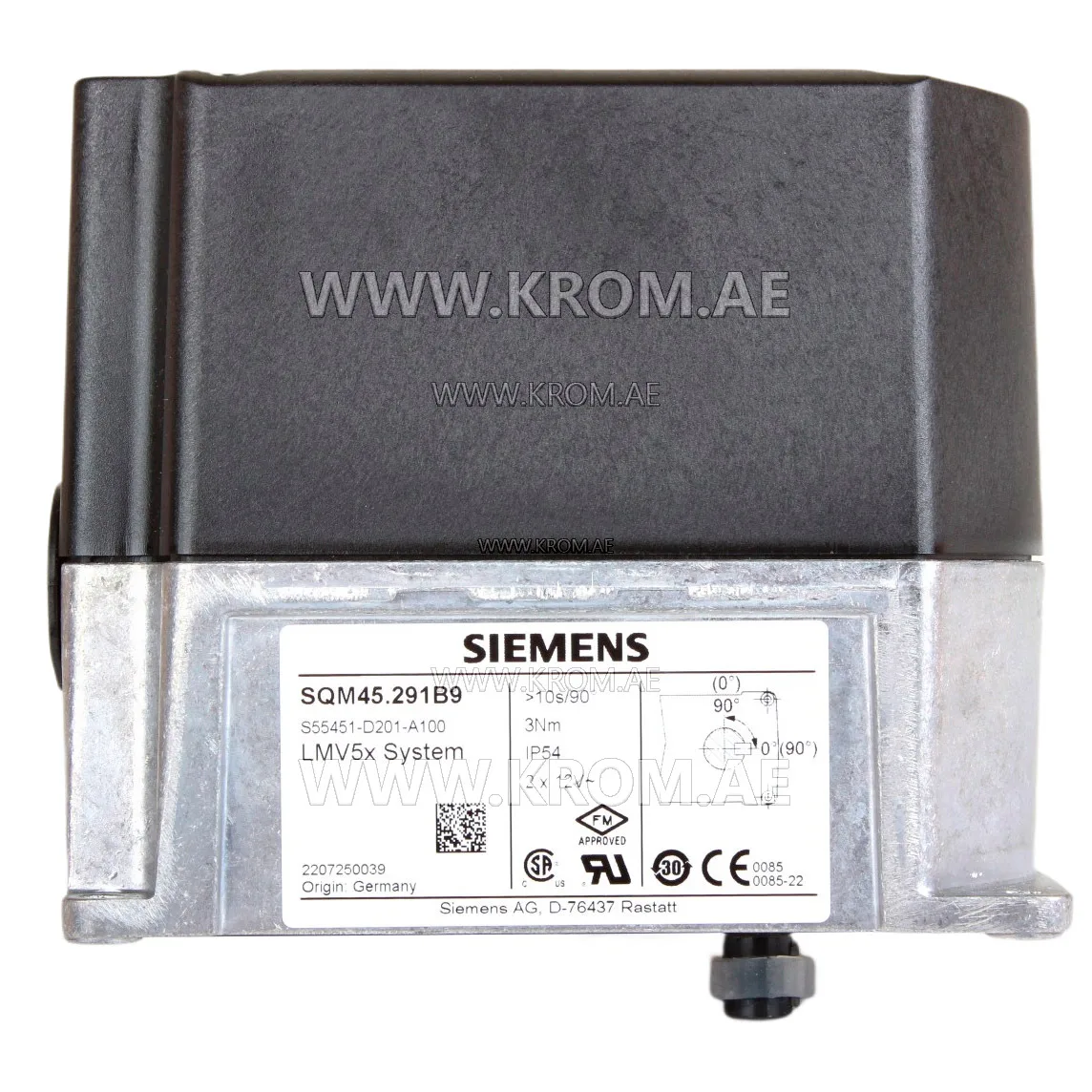 Siemens SQM45.291B9 actuator