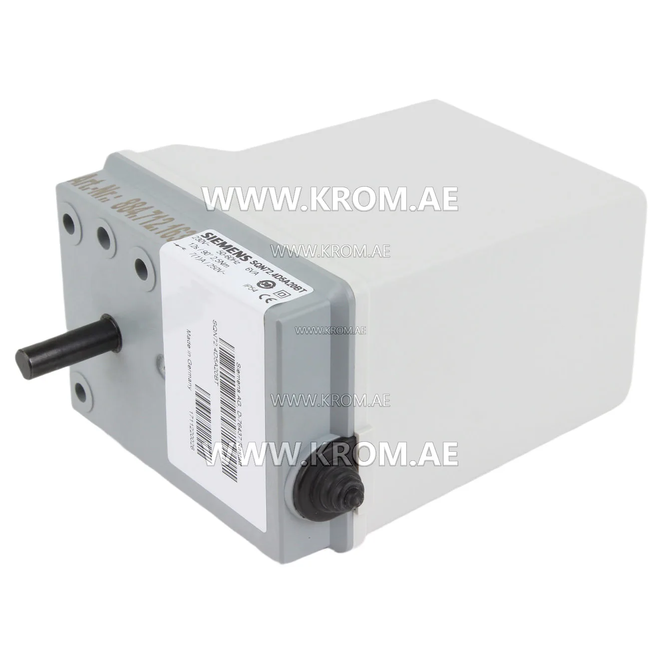 Siemens SQN72.4D5A20BT actuator