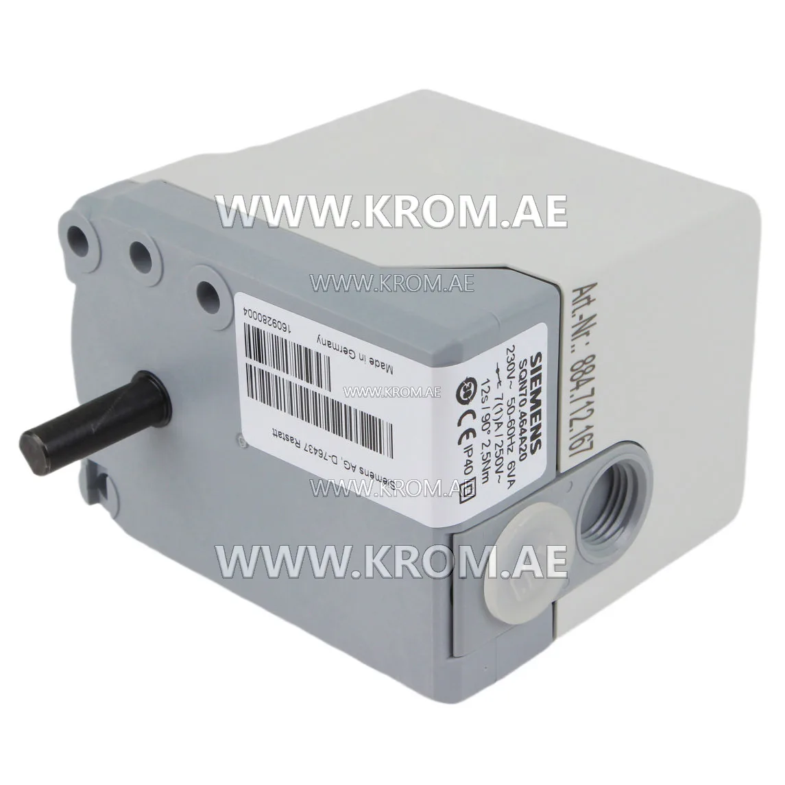 Siemens SQN70.464A20 actuator