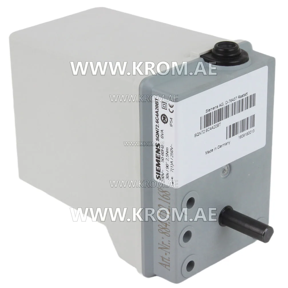 Siemens SQN72.6C4A20BT actuator