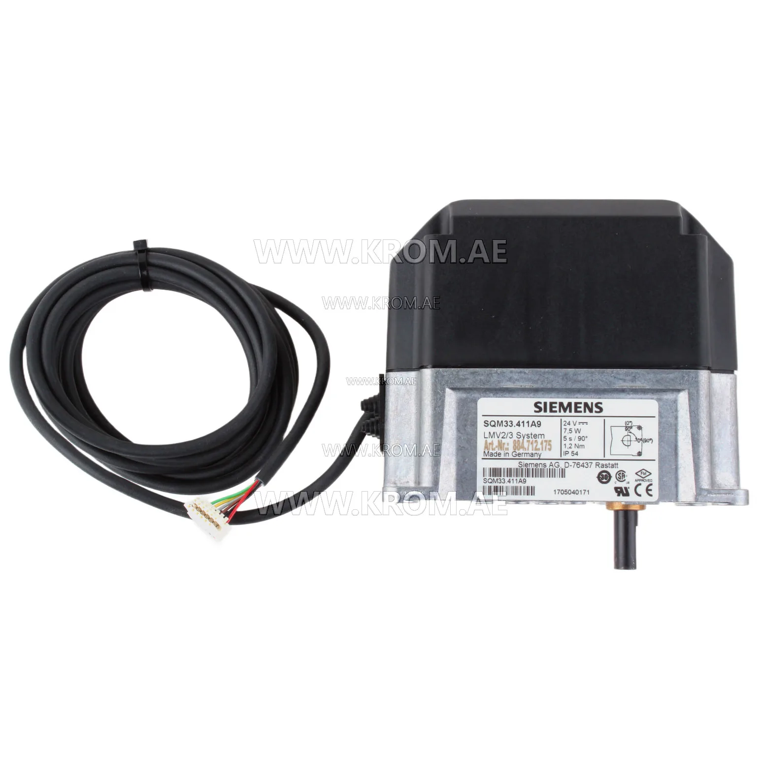Siemens SQM33.411A9 actuator