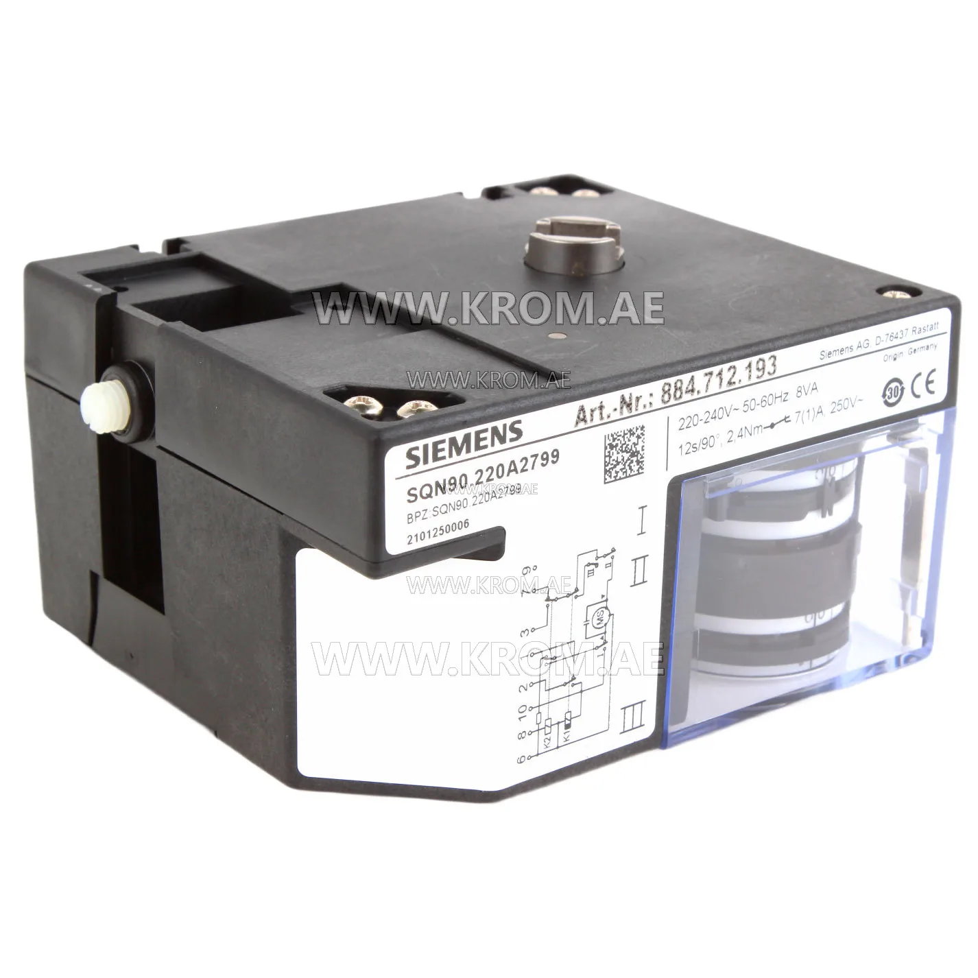 Siemens SQN90.220A2799 actuator