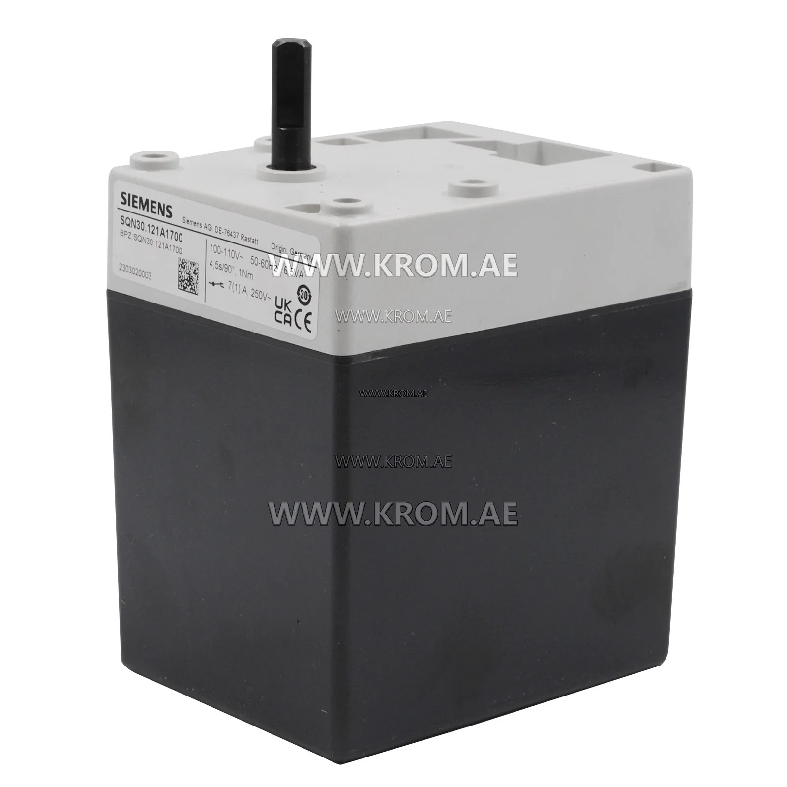 Siemens SQN30.121A1700 actuator