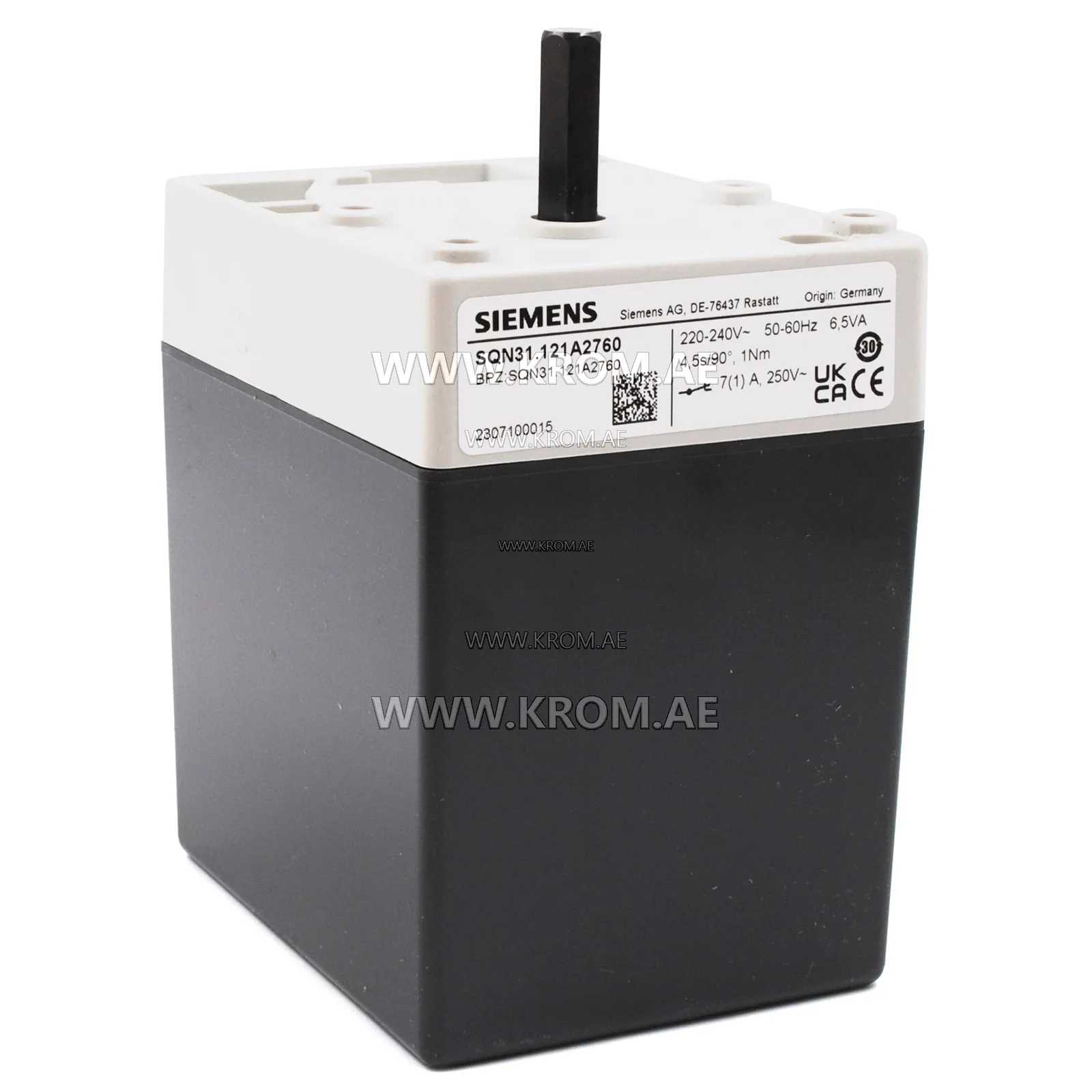 Siemens SQN31.121A2760 actuator