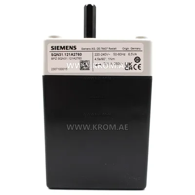 Siemens SQN31.121A2760 actuator