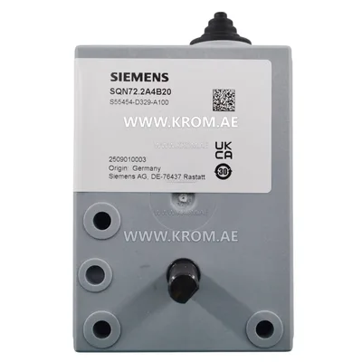 Siemens SQN72.2A4B20 actuator
