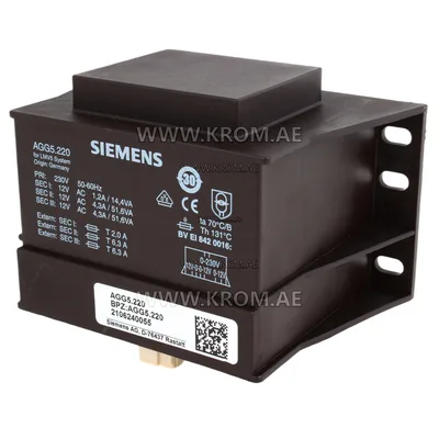 Siemens AGG5.220 ignition transformer