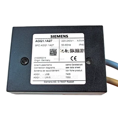 Siemens AGQ1.1A27 flame amplifier