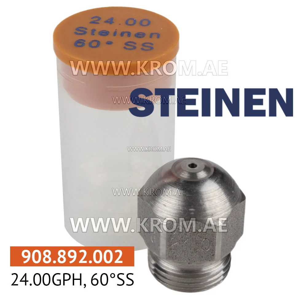 Steinen 24.00GPH, 60SS nozzle