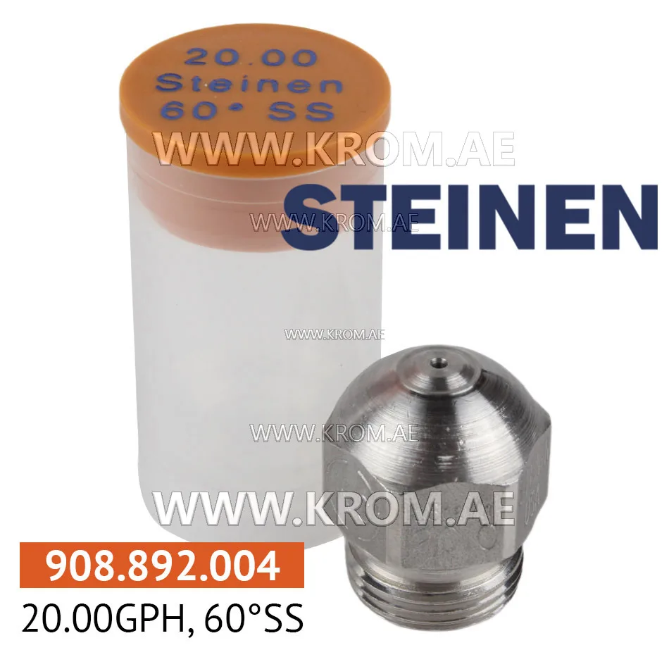 Steinen 20.00GPH, 60SS nozzle