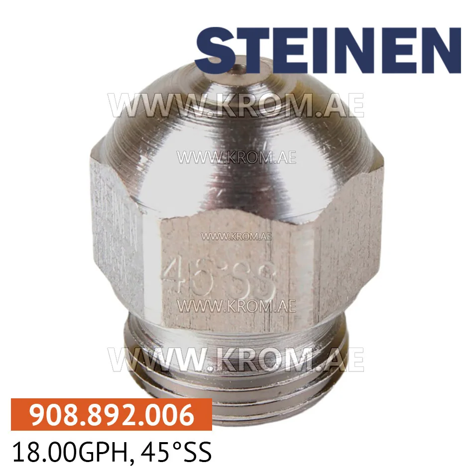 Steinen 18.00GPH, 45SS nozzle