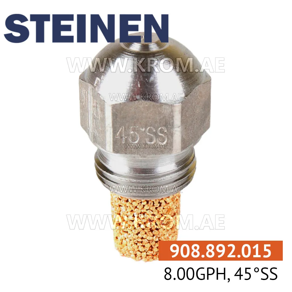 Steinen 8.00GPH, 45SS nozzle