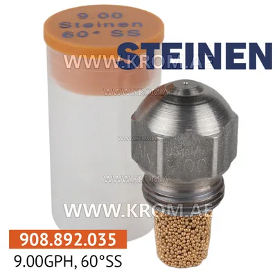 Steinen 9.00GPH, 60SS nozzle