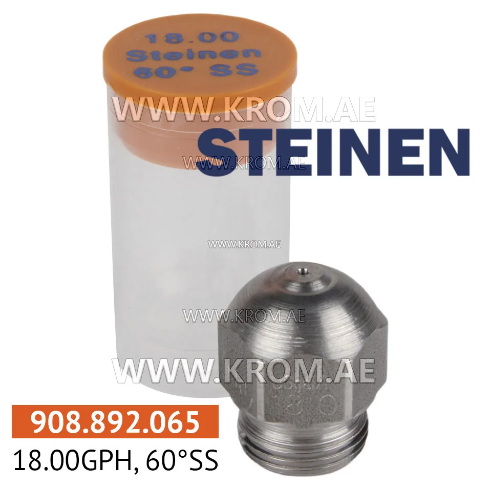 Steinen 18.00GPH, 60SS nozzle