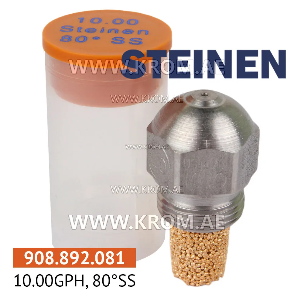 Steinen 10.00GPH, 80SS nozzle