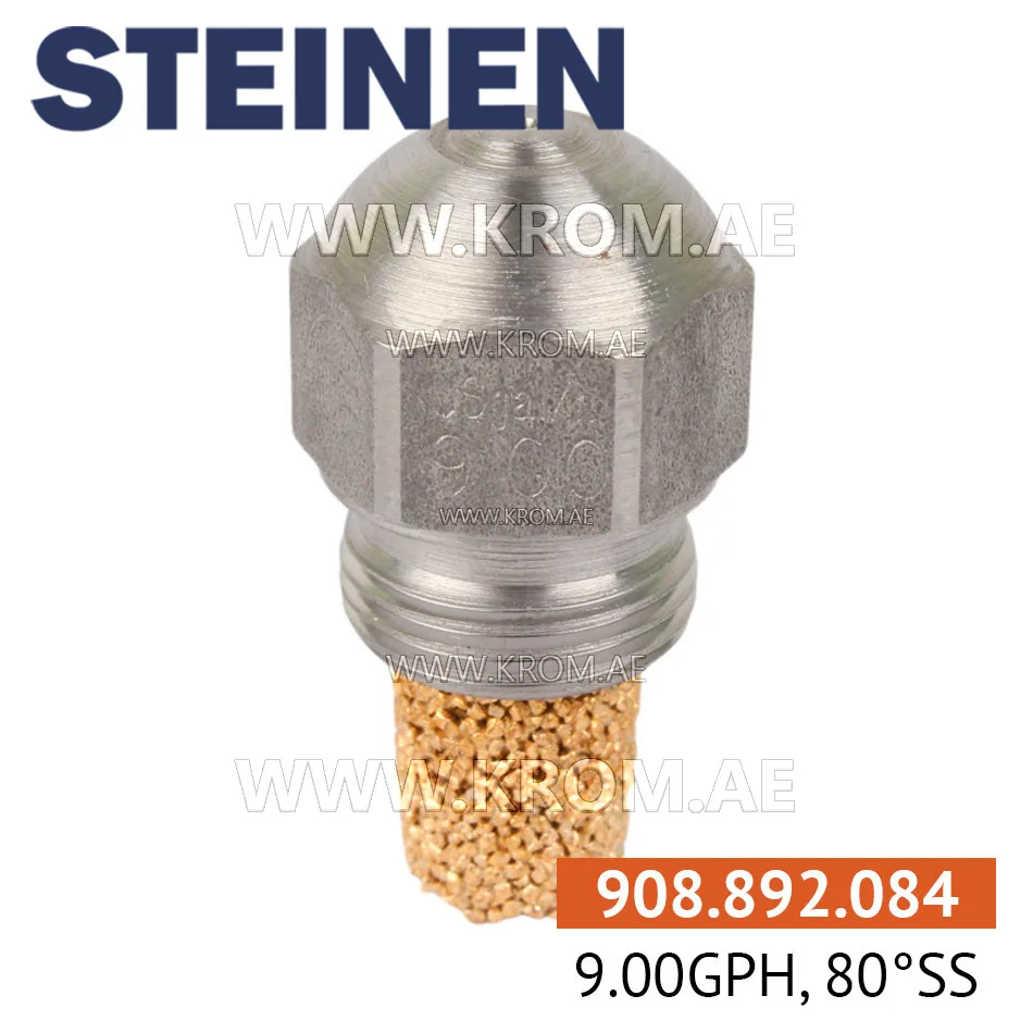 Steinen 9.00GPH, 80SS nozzle