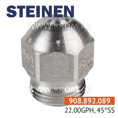 Steinen 22.00GPH, 45SS nozzle
