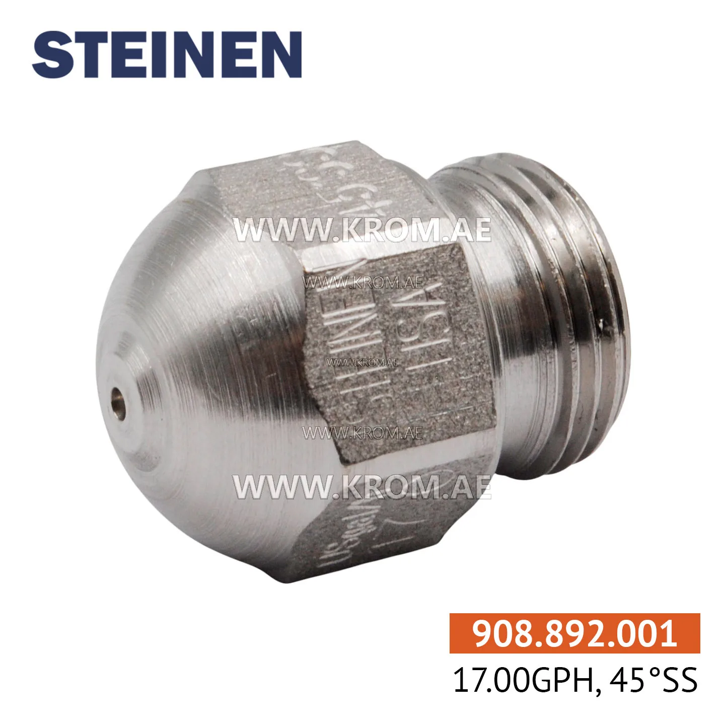 Steinen (0989999) 17.00GPH, 45SS nozzle