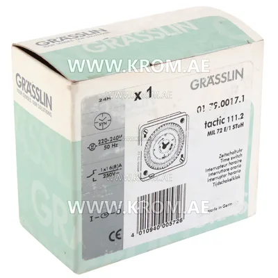 ACV 54452000 timer grasslin with switch