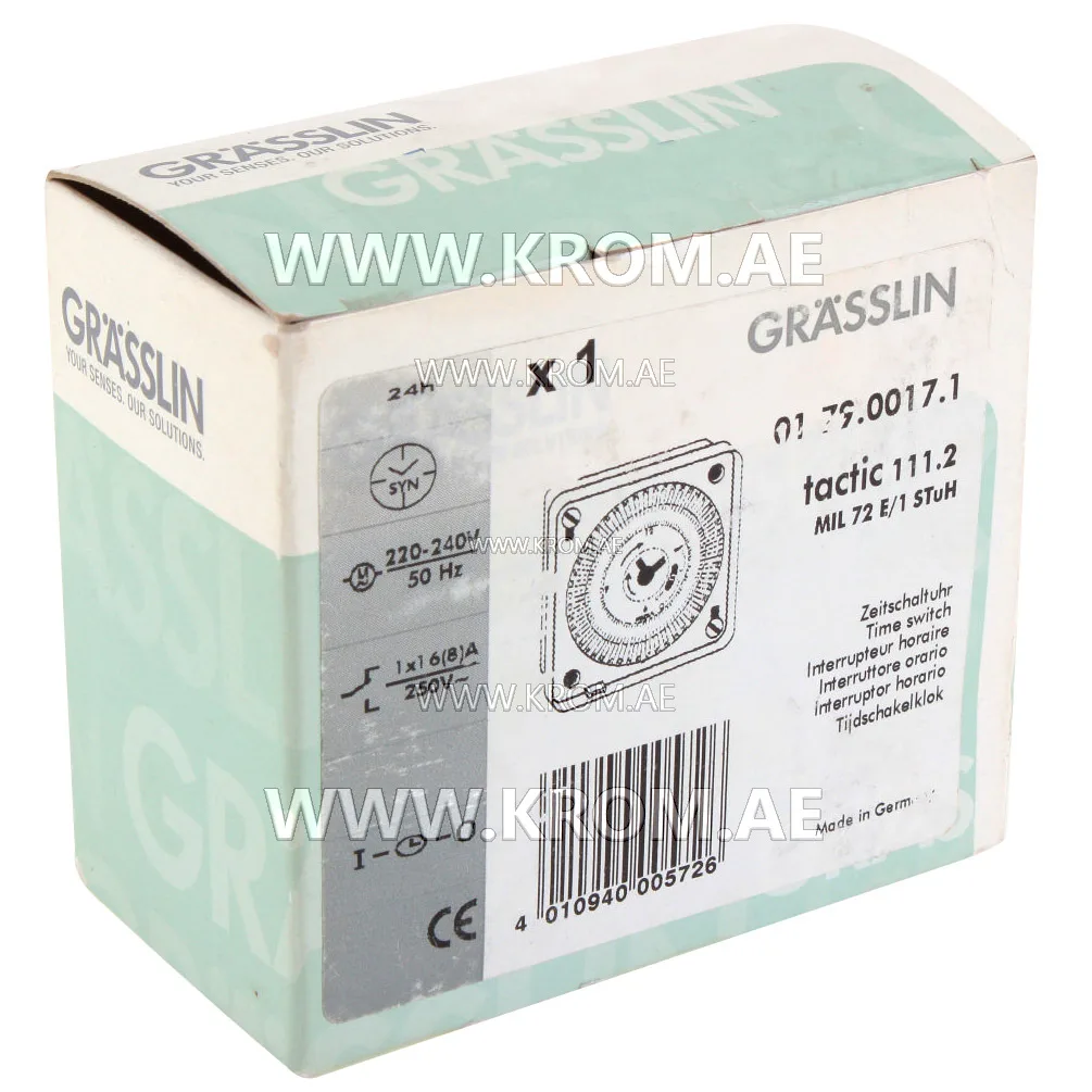 ACV 54452000 timer grasslin with switch
